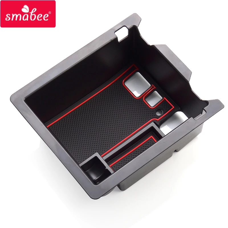 

smabee Armrest Box Storage for Mazda CX-5 2017 - 2022 CX-5 Interior Accessories Stowing Tidying ABS+PVC Console Containe