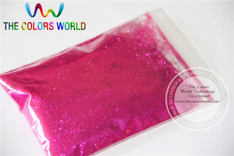 

TCM0907 Rose Red Color Glitter powder -0.2MM glitter dust dazzling glitter powder,DIY Flash powder