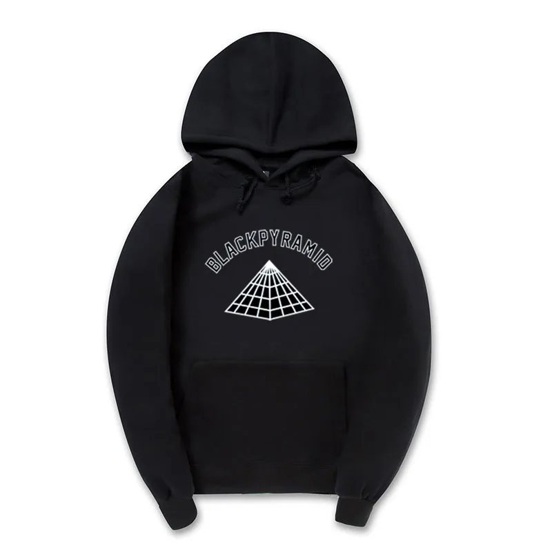 4AM Brand Chris Brown BLACK PYRAMID Hip Hop Hoodie Men And Women Sweatshirts Skateboard Street Style Cotton Tracksuit Hoodies