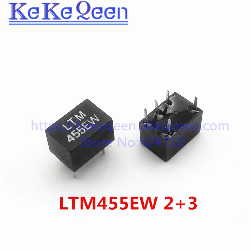 10pcs/lot LTM455EW LTM455E CFWM455E CFWM455EW 455E 455 3+2 5Pin 450KHz