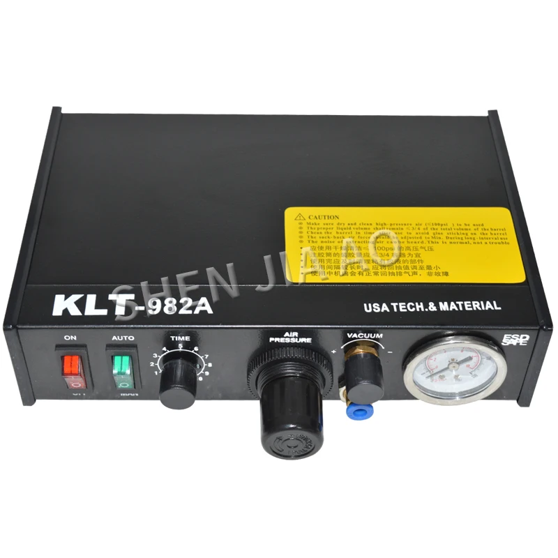 

KLT-982A Semi-Auto Glue Dispenser Solder Paste Liquid Controller Glue Dropper Fluid Dispenser Tools machine