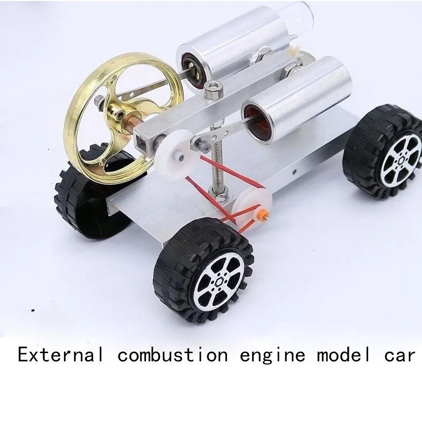 Engine model external combustion engine / micro generator model car engine / teaching model