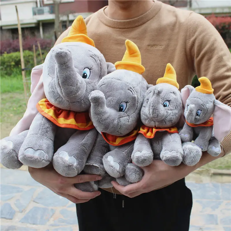 Original Disney Dumbo Plush Toy Dolls High Quality Birthday Christmas Gift For Children  Soft Peluche Doll christmas gift