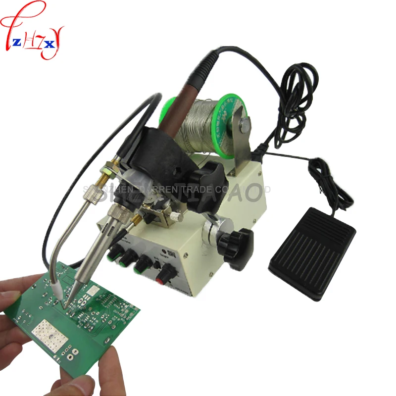 1pc Automatic tin feeding machine constant temperature soldering iron Teclast iron F3100A multi-function foot soldering machine