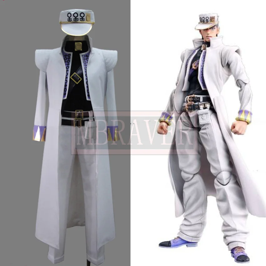 

Kujo Jotaro Cosplay Cos Christmas Party Halloween Costume Customize Any Size