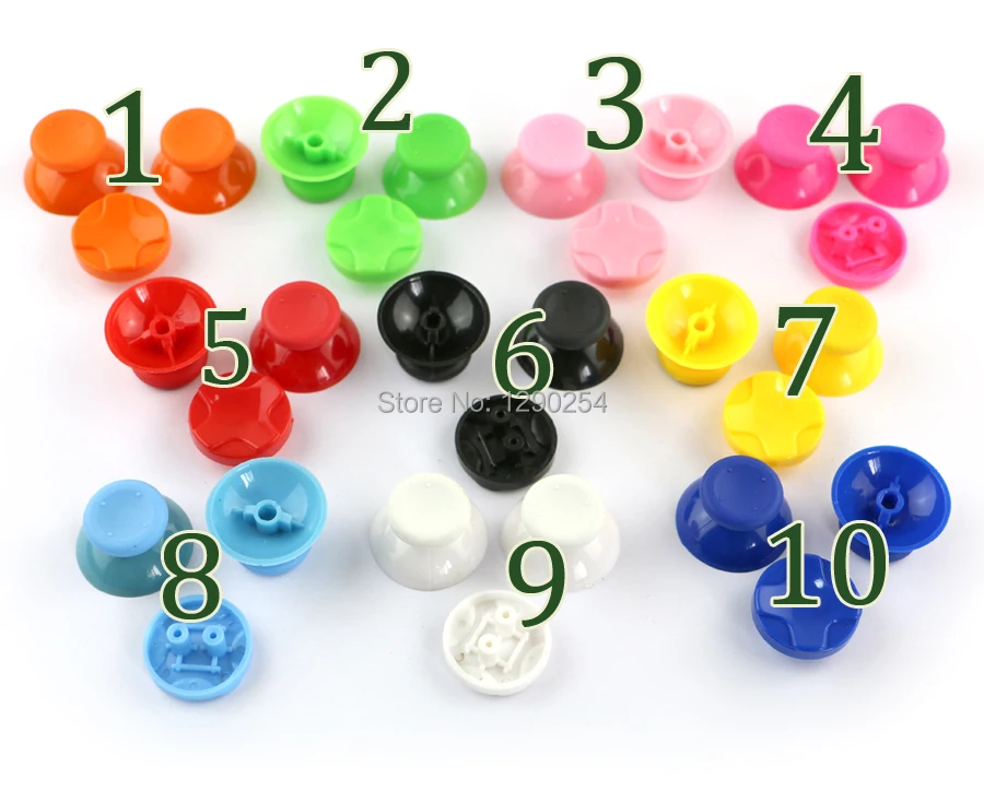 100sets/lot 3d joystick D-PAD Direction Button for Xbox360 Wireless or wired Controller joystick, 10 colors for choose OCGAME