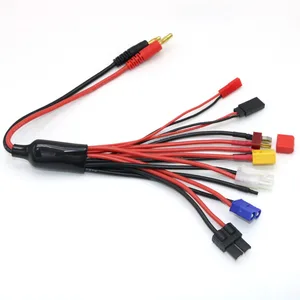 8 in 1 Ladeadapter, 4,0 mm Bananenanschluss, EC3 XT60 TRX JST FUTABA T, für Lipo IMAX B6AC -Batterie, hohe Qualität 8 Hauptverkaufsbatterie -Radio -Futaba - №2