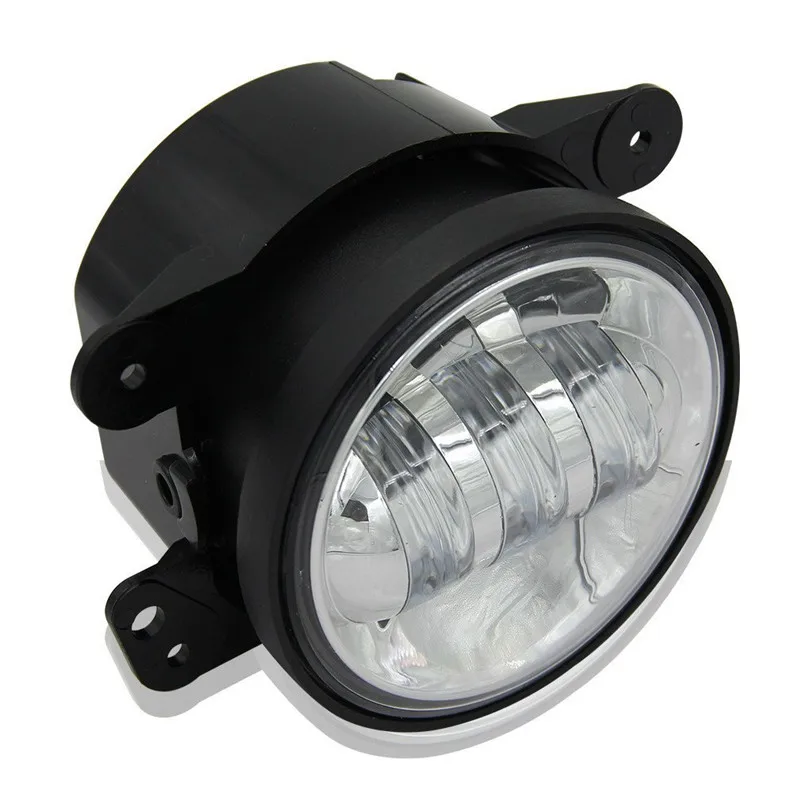 2PCS 4INCH 60W LED Foglights  For Jeep 97-17 Wrangler JK JKU TJ LJ Freedom Edition,Rubicon Sport,Sahara Fog Bulb Lamp