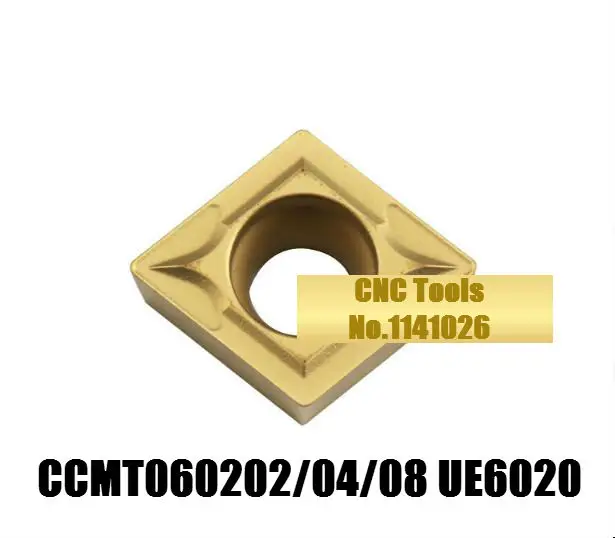 

CCMT060202/CCMT060204/CCMT060208 UE6020,original CCMT0602 02/04/08 insert carbide for turning tool holder