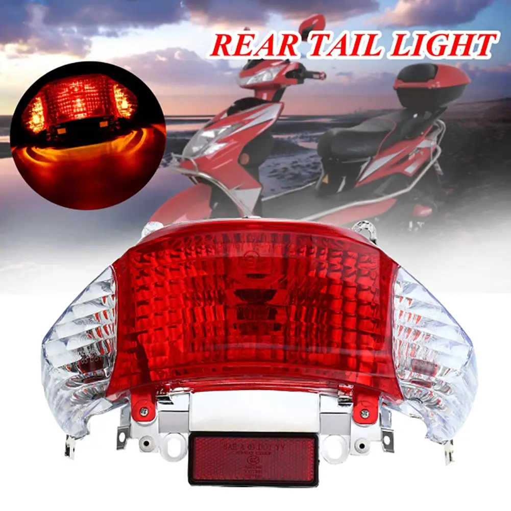 Super Bright Motorcycle Tail Light Assembly for Chinese 50cc GY6 Scooter Moped Tao Tao Sunny Motorcycle Tail Light