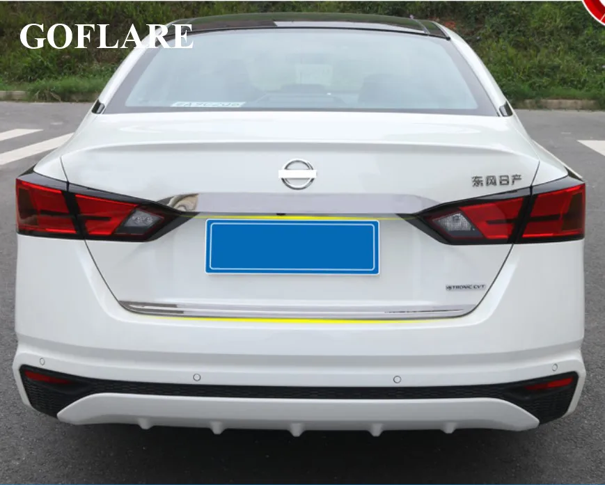 Kiểu Dáng Xe Cốp Xe Bệ Scuff Đĩa Dành Cho Xe Nissan Altima L34 2019 2020 Cơ Thể Cửa Bên Đúc Viền Xà Tấm Bảo Vệ phụ Kiện