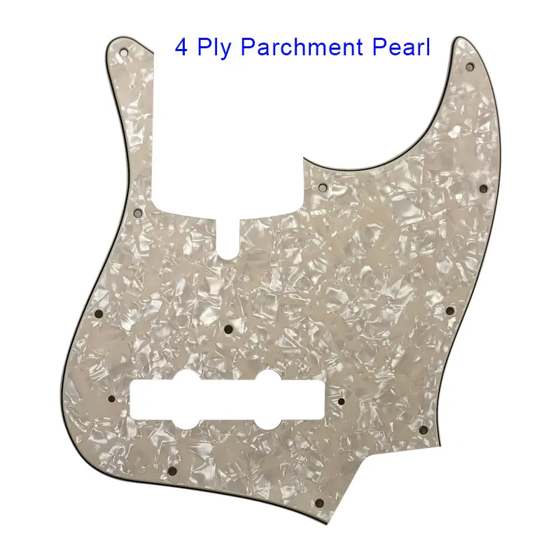 Pleroo personalizado qualidade pickguard-para nós 11 buracos atelier z dal 5 cordas guitarra baixo jazz pickguard placa de risco