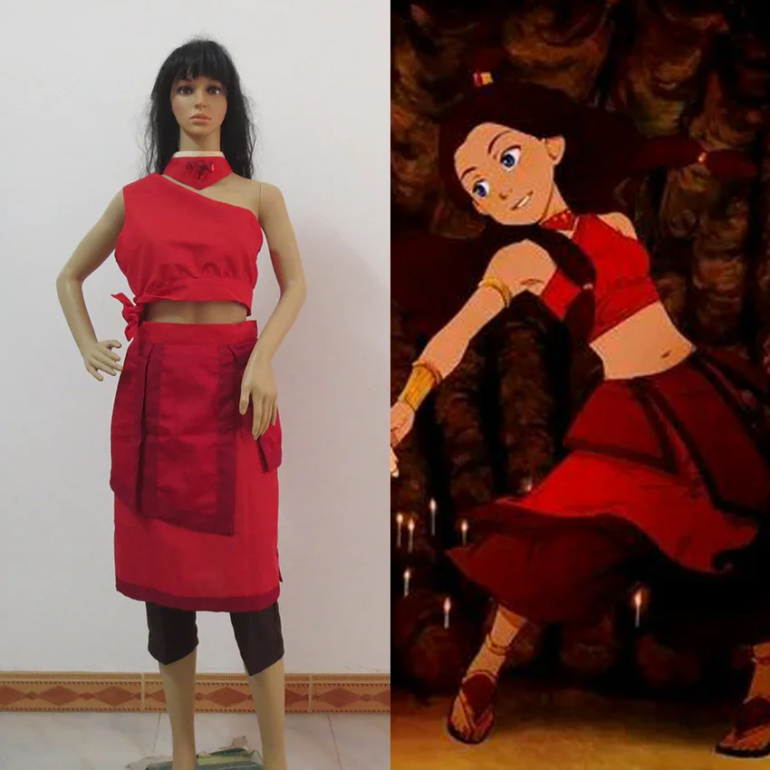 

Avatar: The Last Airbender Katara Cosplay Costume custom any size