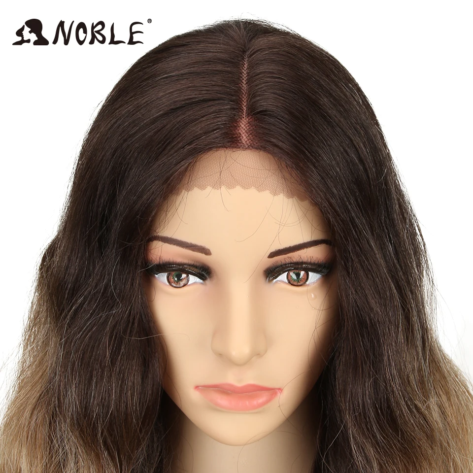 Mulia Wig Berombak Panjang untuk Wanita Hitam Sintetis Rambut Pirang Cosplay Wig 30 Inch Tahan Panas Afrika Amerika Sintetis Wig