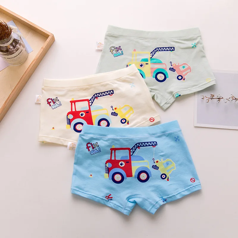 new arrived  high quality boys baby boxer shorts panties kids car children underwear 1-10years 5pcs/lot