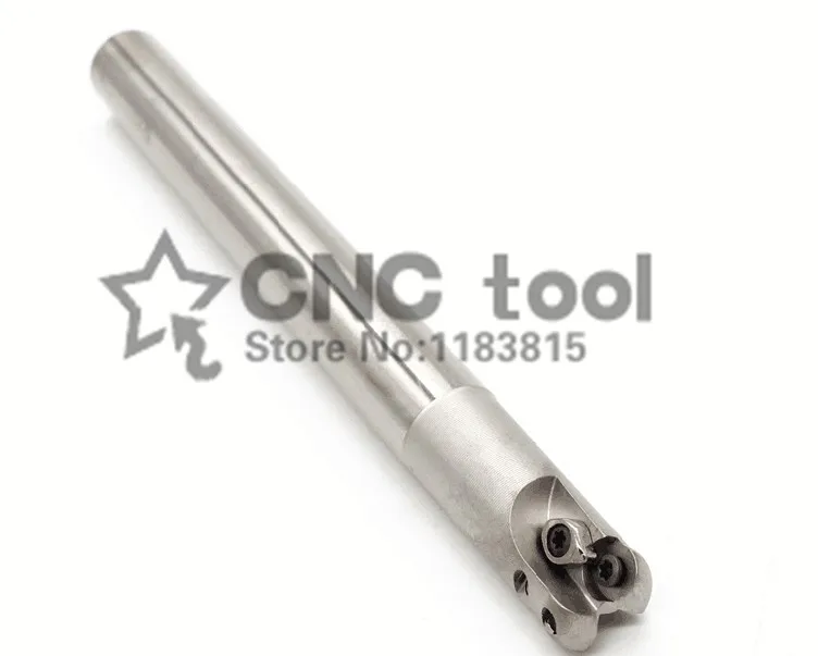 EMR C16-4R16-200-2T R4 indexable End Mill,Milling tool,R4 Toroidal Cutter For Milling Machine,2F Dia 16 mm,For RPMT0802MO Blade