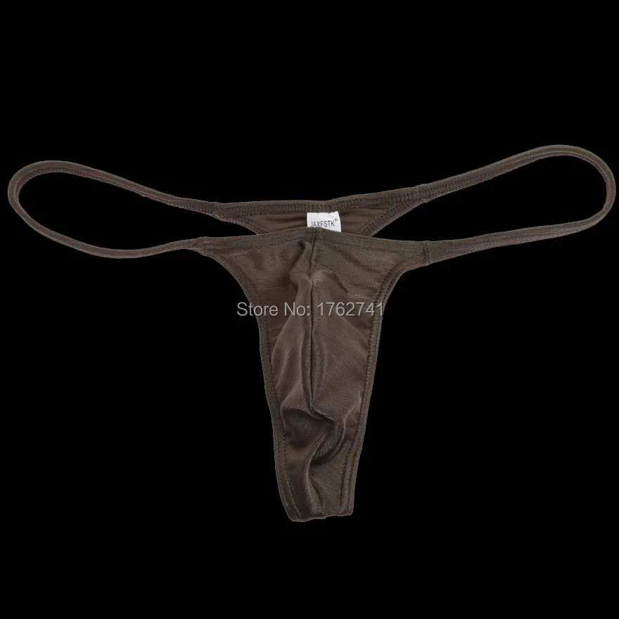 Sexy Guy Swimwear Men\'s Shiny Micro Thongs Underwear Bikini Pants Drawbench G-String Tangas Male Underwear