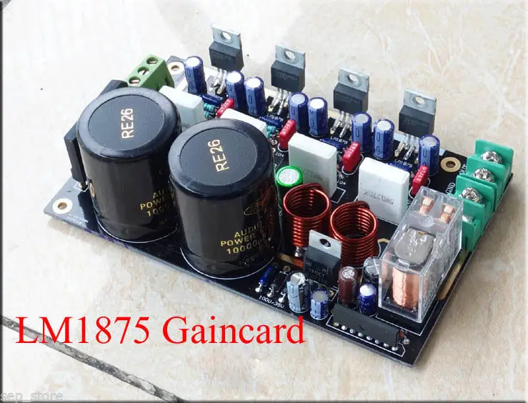 Assembeld Gaincard (GC) Version LM1875 in parallel amplifier board