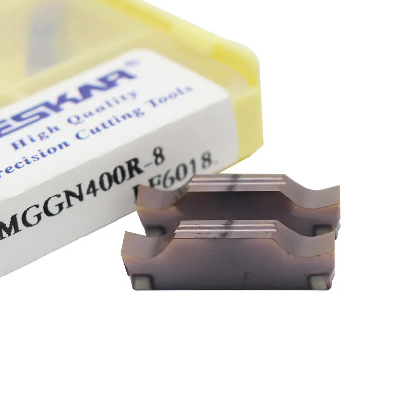 10pcs DESKAR MGGN400 LF6018 MGGN200 MGGN300 MGMN250 MGGN150 Carbide Inserts cnc Grooving Blade Lathe Machine
