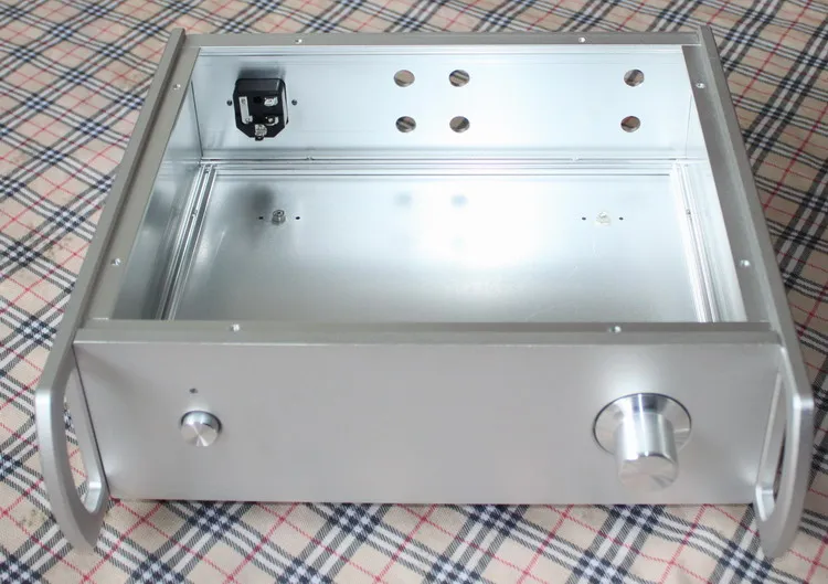 DIY skrzynka AMP 290*95*250mm WA31 pełna wzmacniacz aluminiowy podwozie/wzmacniacz rurowy/przedwzmacniacz/AMP obudowa/case/pudełko DIY