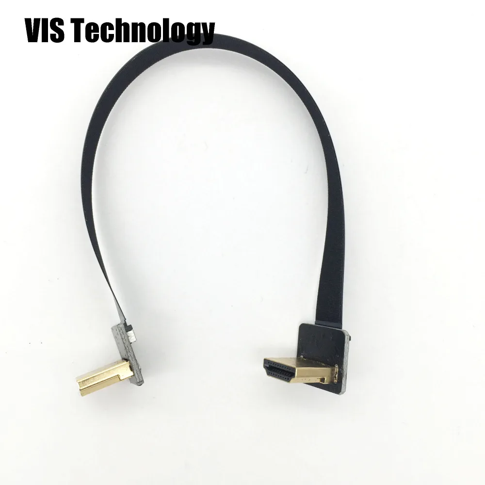 

HDMI TO HDMI A2 Type Plug Male-Male HDMI FFC Length 20/30cm Cable for Raspberry Pi 2/3 SLA printer Thingiverse TOS