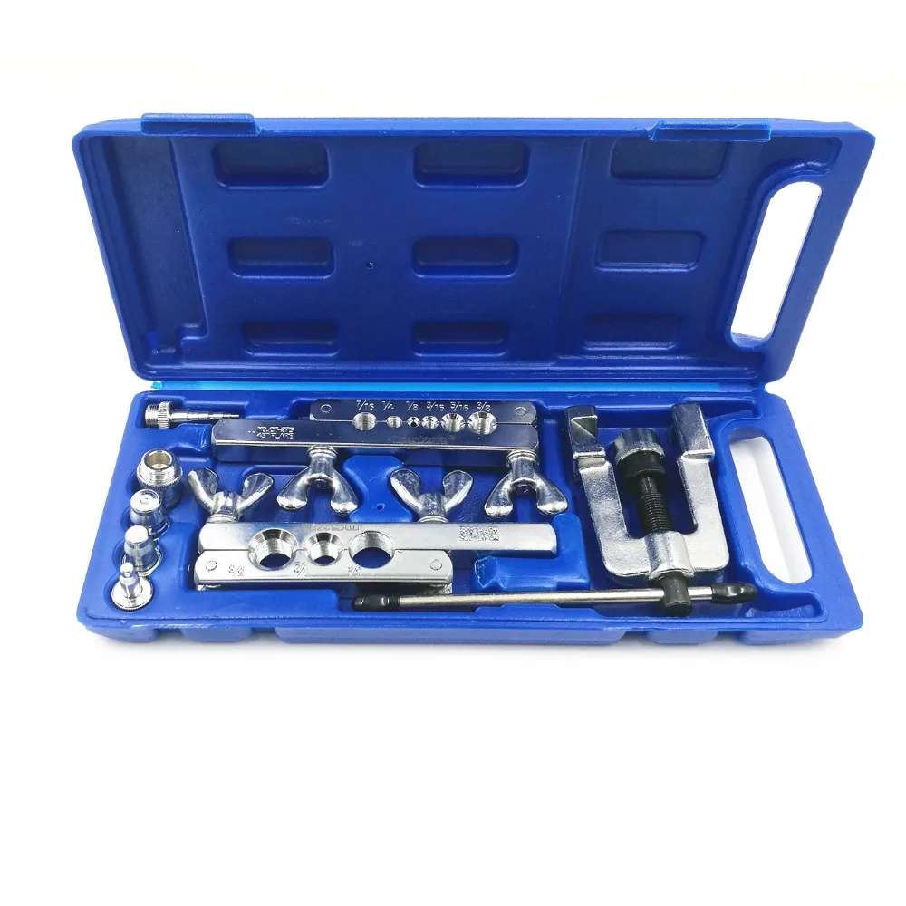 CT-275L Refrigeration Flaring Tool Kit 1/8-3/4 6-19mm Expanding tube reamer copper tube aluminum tube reamer