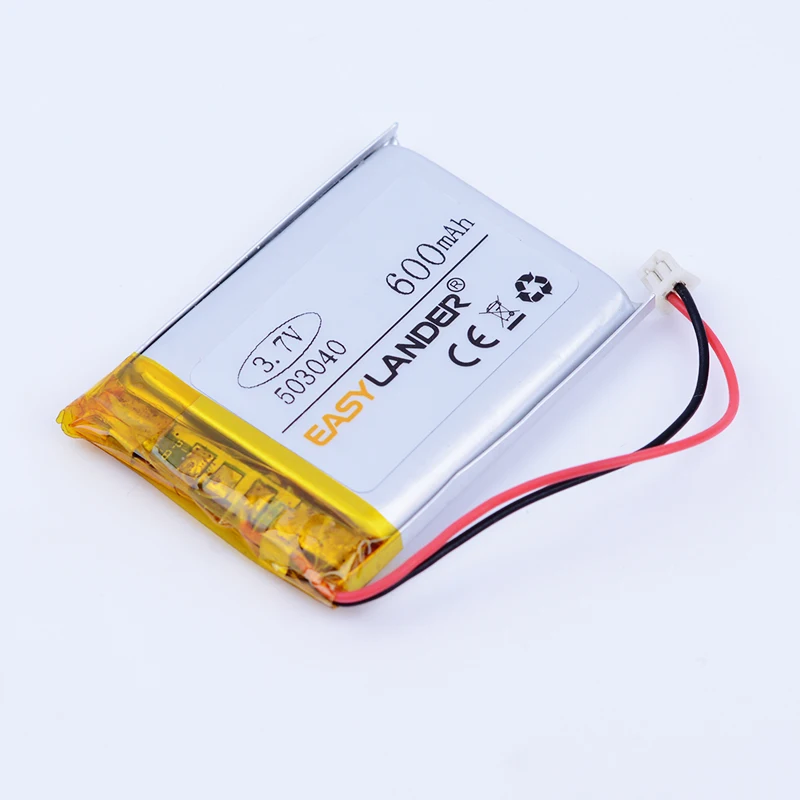 3.7V 600Mah 503040 Oplaadbare Lithium Li-Ion Polymeer Batterij 053040 502830