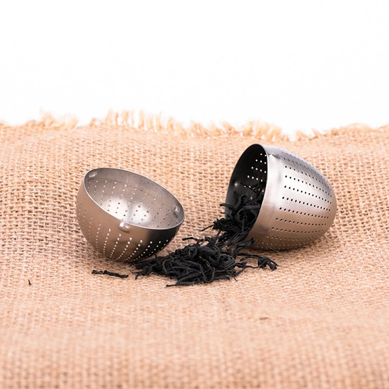 Keith Pure Titanium Creative Egg Shape Tea Strainer Scented Filter Hold Fitting Built In Teacup Mi3920