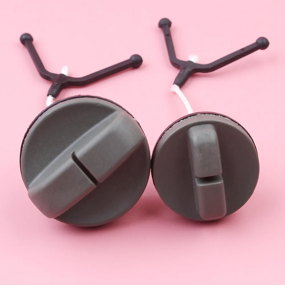 Fuel Tank Cap Oil Tank Cap Set For Husqvarna 272 268 266 66 Chain Saw Spare Parts