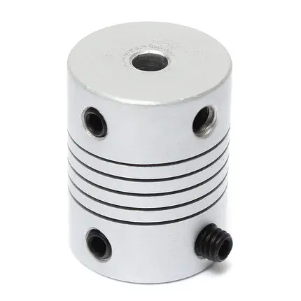OD 19mm 5*5/8X25MM Flexible Shaft Coupling CNC Stepper DIT mini cnc engraving machine parts print parts