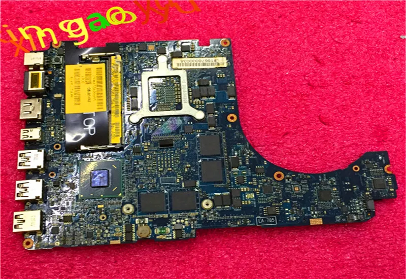 FOR DELL XPS L521X  Laptop Motherboard  CN-09GJGG 9GJGG 09GJGG  QBL00 LA-7852P i5-3210M N13P-GS-A2 100% Tested Perfectly