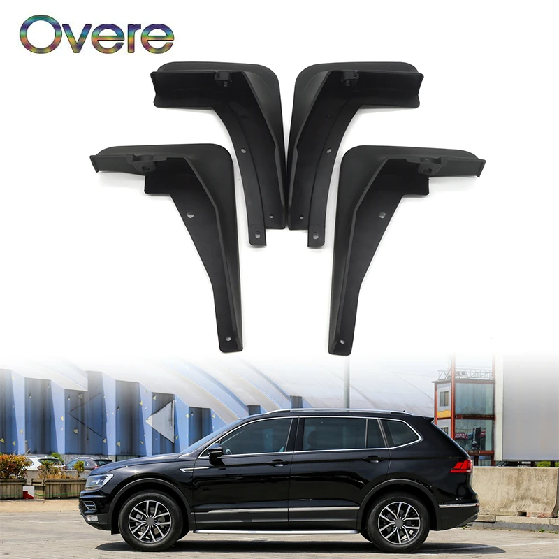 

Передние и задние брызговики OVERE для автомобиля VW Tiguan 2 Mk2 2016 2017 2018 Volkswagen, брызговики, аксессуары для стайлинга автомобилей, крыло