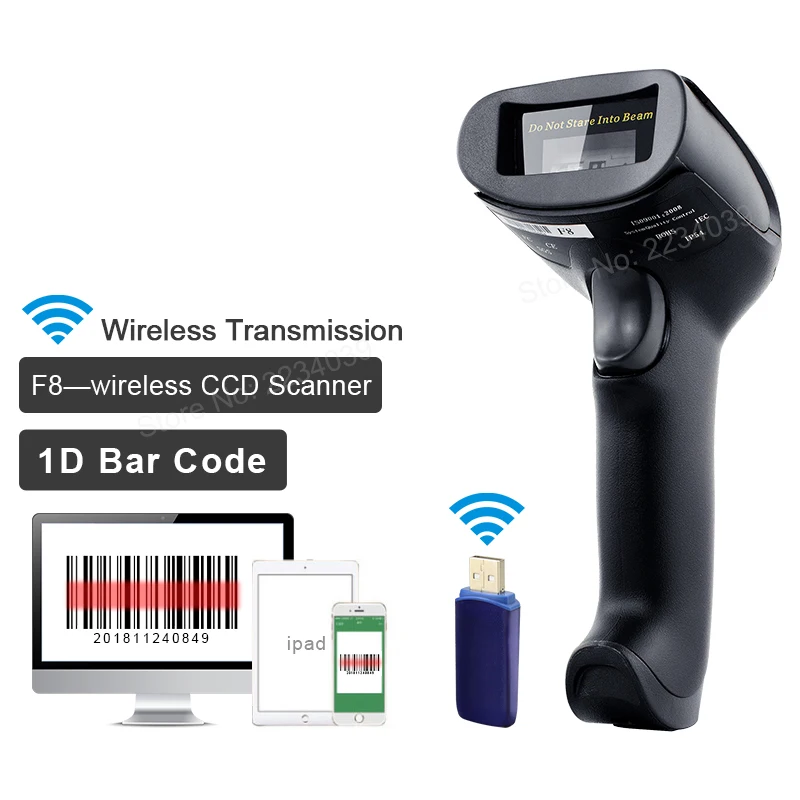 Handheld USB wired QR Bar Code Reader Plug and Play 1D/2D Barcode Scanner with screen scan for supermarket Restaurant Express