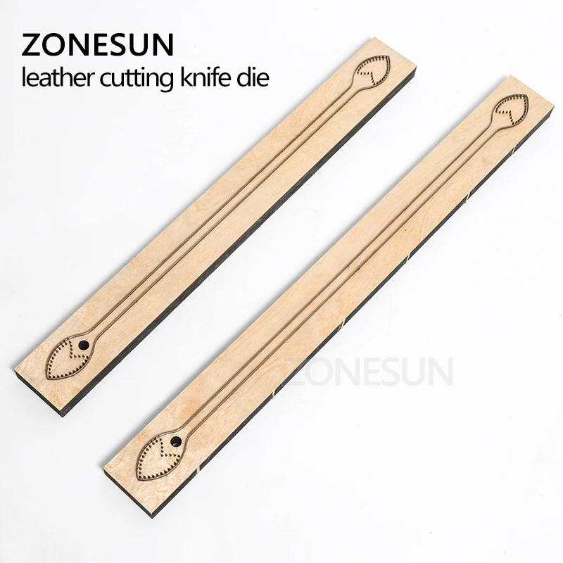 ZONESUN handbag handle leather cutting die papercraft leather decoration tool for die cutting machine DIY luxurious bag cutter