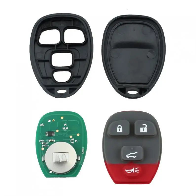 Télécommande de démarrage à 4 boutons, 315Hz, sans clé, pour voiture, émetteur, Clicker, alarme, pour Chevy, CMG, OUC60270 / 15913416