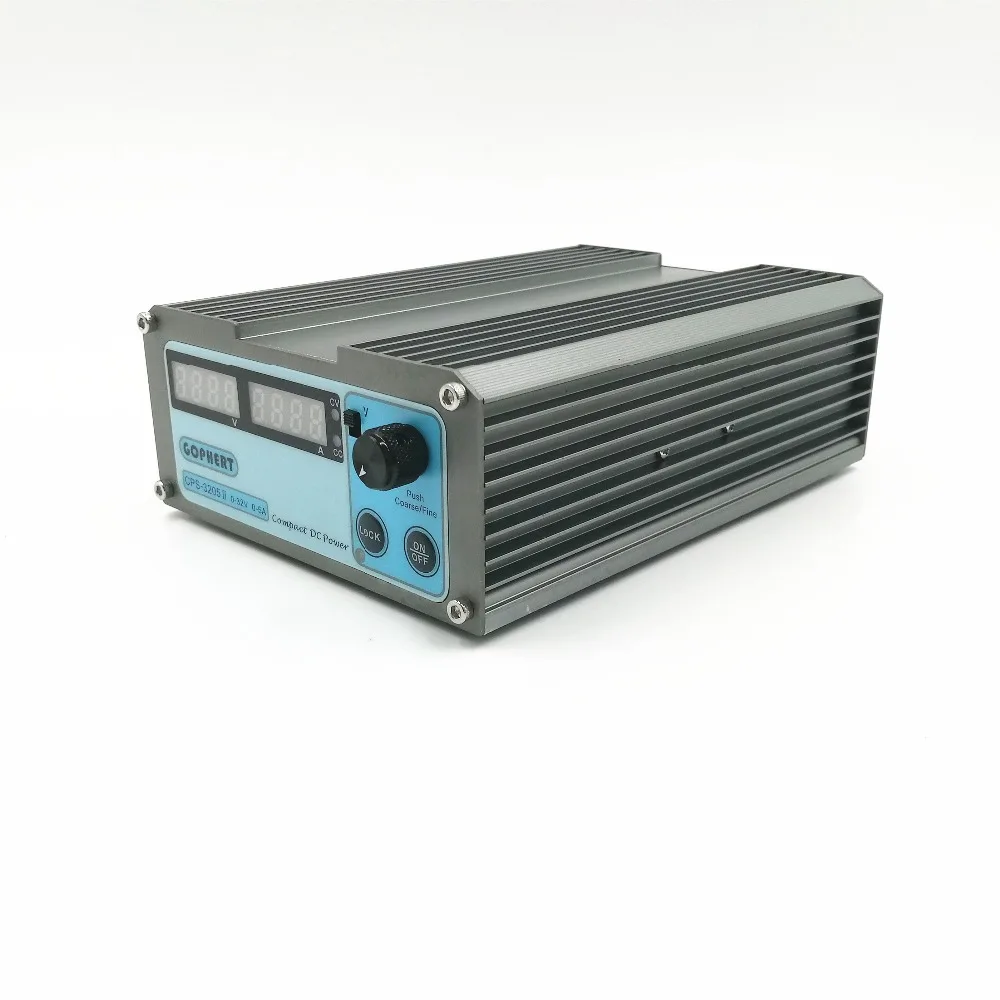 110Vac/ 220Vac CPS-3205 3205II Mini Adjustable Digital DC Power Supply OVP/OCP/OTP 0.001A 0.01V 160W