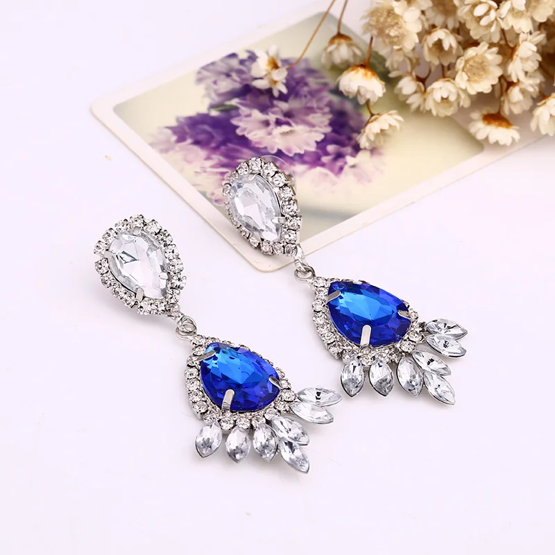 YFJEWE Classic Fashion Accessories Rhinestone Drop Earrings E113