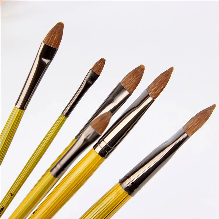 

high-grade weaselcow Horsehair paint brushes a wholesale acrylic paints oil paint brush Professional Art Supplies stationery