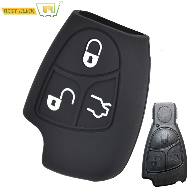 Housse de protection en Silicone pour porte-clés, pour MERCEDES BENZ CLS SL C E S