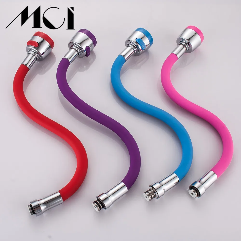 Free Shipping 360 Degree Rotation Sink Faucet Spout Kitchen Sink Faucet Pipe Fittings Single Handle Connection Mci