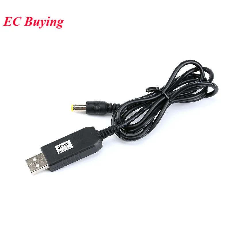 USB Step Up Cable DC 5V to 5V 9V 12V Power Boost Line Converter Adapter Module 5W 8W 5.5mm 5.5*2.1mm 5.5*2.5mm 3.5*1.35mm Plug