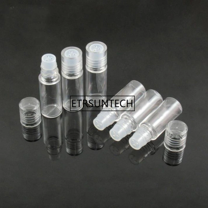 500PCS 3ml Container Screw Lid Makeup Box Plastic Empty Cosmetic Sifter Loose Powder Jars F20172199