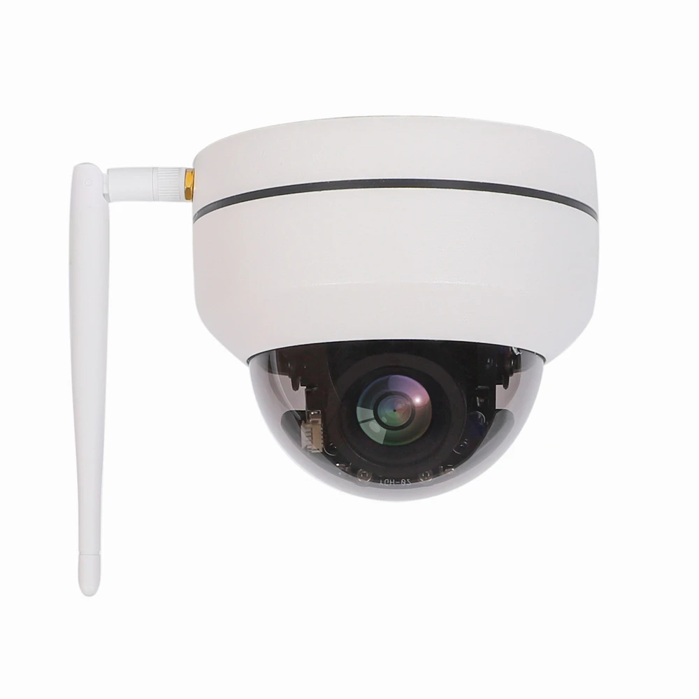 5MP PTZ WIFI IP Camera 5X Zoom Lens Two Ways Audio Waterproof Speed Dome Wireless Security Camera CAMHi APP