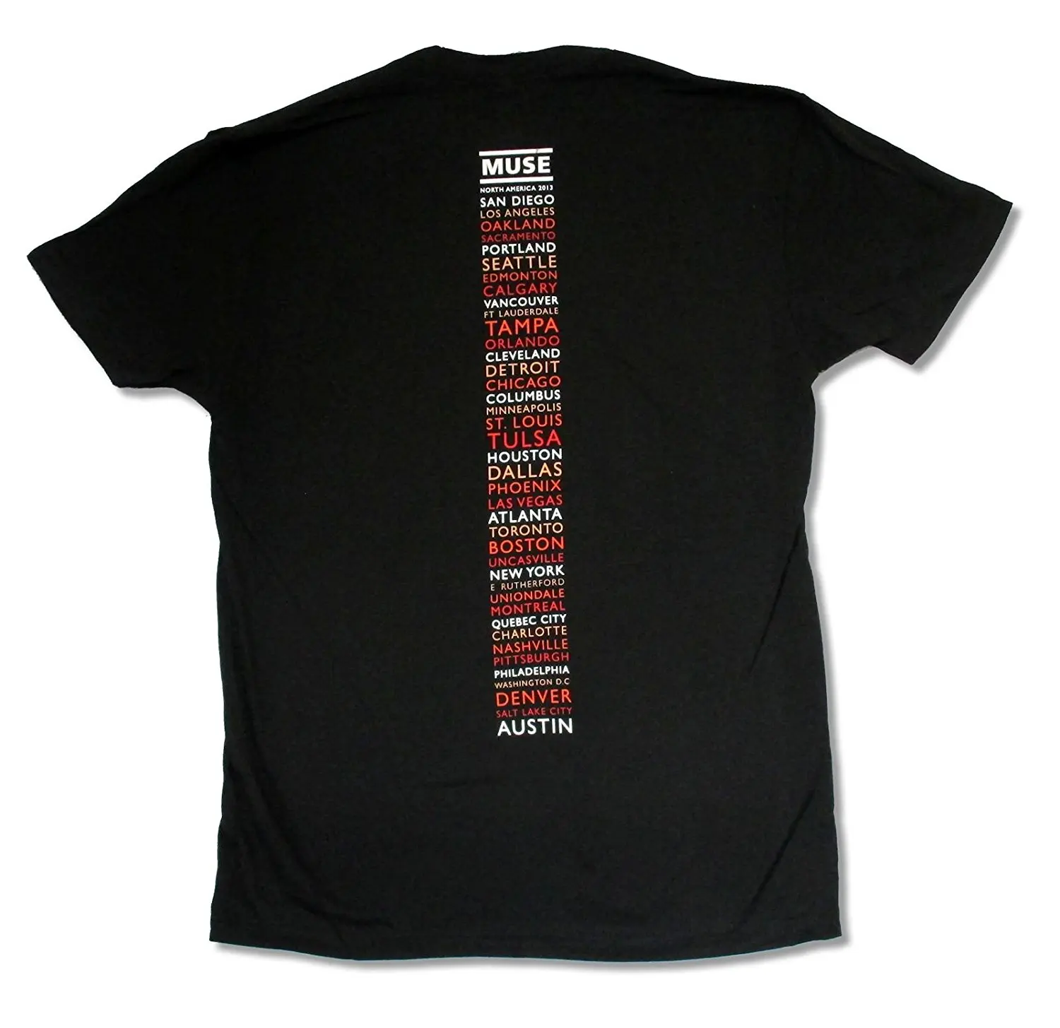 Brand T-Shirt Men Fashion Round Neck  Adult Muse \