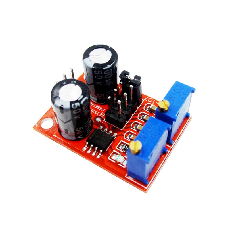 1PCS NE555 pulse frequency, duty cycle adjustable module,square/rectangular wave signal generator,stepping motor driver