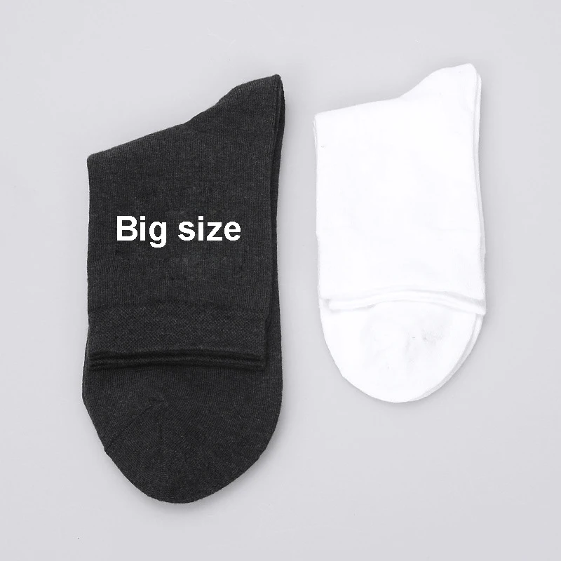 Men Plus Size Socks 5Pairs/lot Dress Big Socks Men Plus Large Big Size EUR 45, 46, 47, 48, 49,50 Yard Socks Business Socks