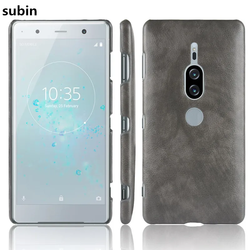 For Sony Xperia XZ2 Premium Case ShockProof luxury PU Leather Hard Back Cover Case for Sony XZ2 Premium Phone Case