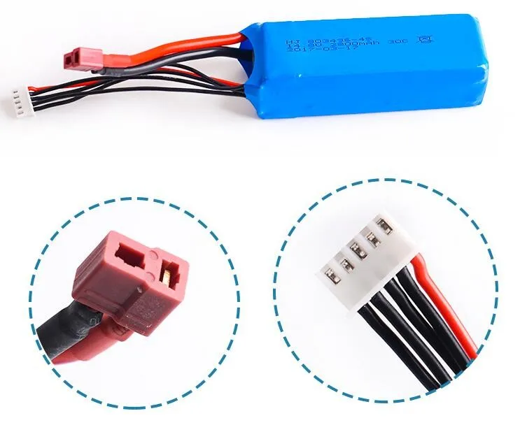 1pcs RC Lipo Battery 14.8V 2800mah 30C for FT010 FT011 RC boat RC Helicopter Quadcopter