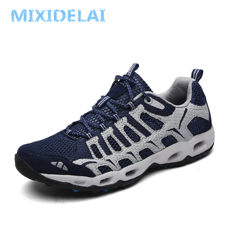 MIXIDELAI New Summer Men Sneakers Fashion Spring Outdoor Shoes Men Casual Men\'S Shoes Comfortable Mesh Shoes For Men Size 39-46