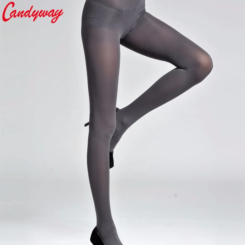 Women gray Sexy Tinted Sheer Stocking Pantyhose office women silk stockings stocking Autumn Winter pantyhose BA003